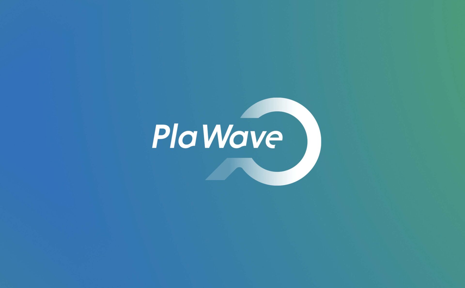 マイクロ波化学PlaWaveロゴカラー展開白抜き