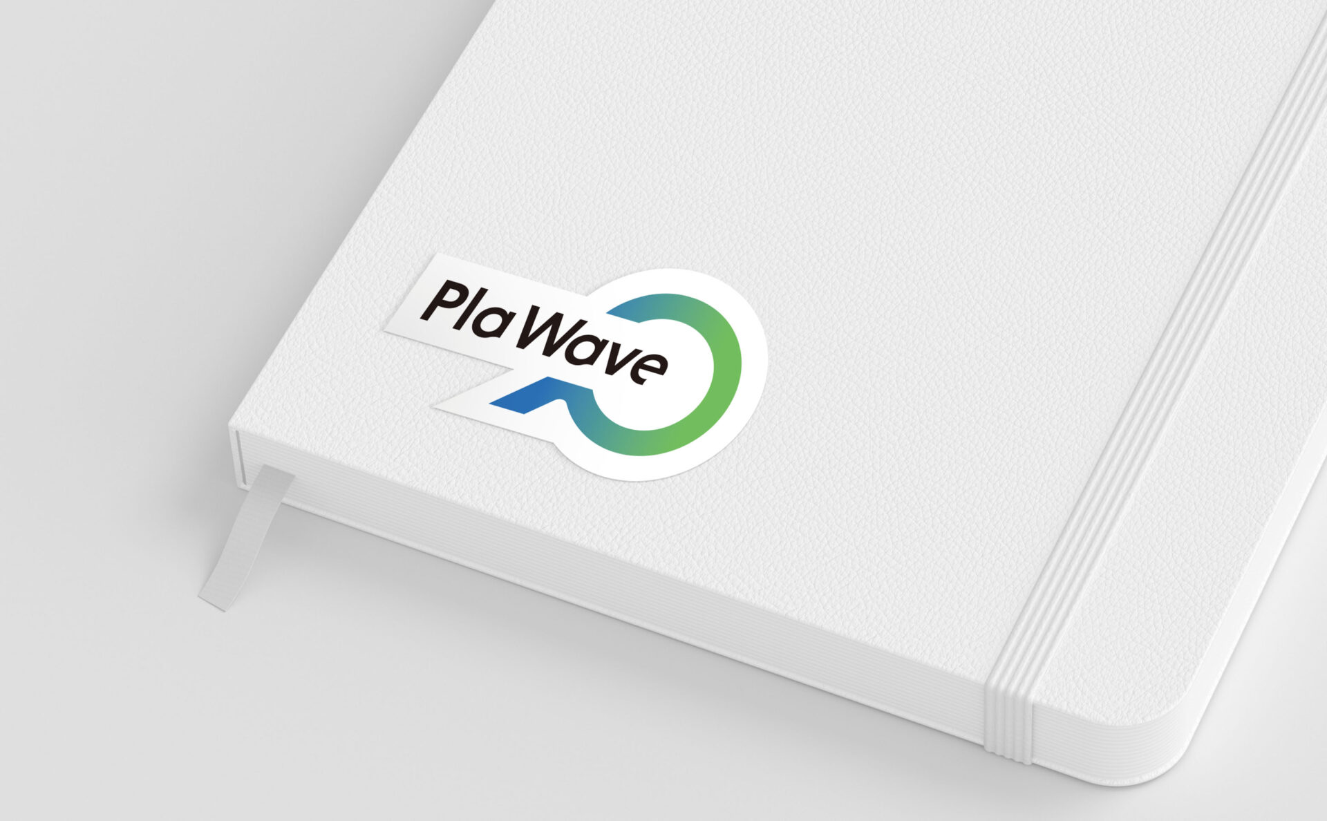 マイクロ波化学PlaWaveロゴ使用イメージ冊子