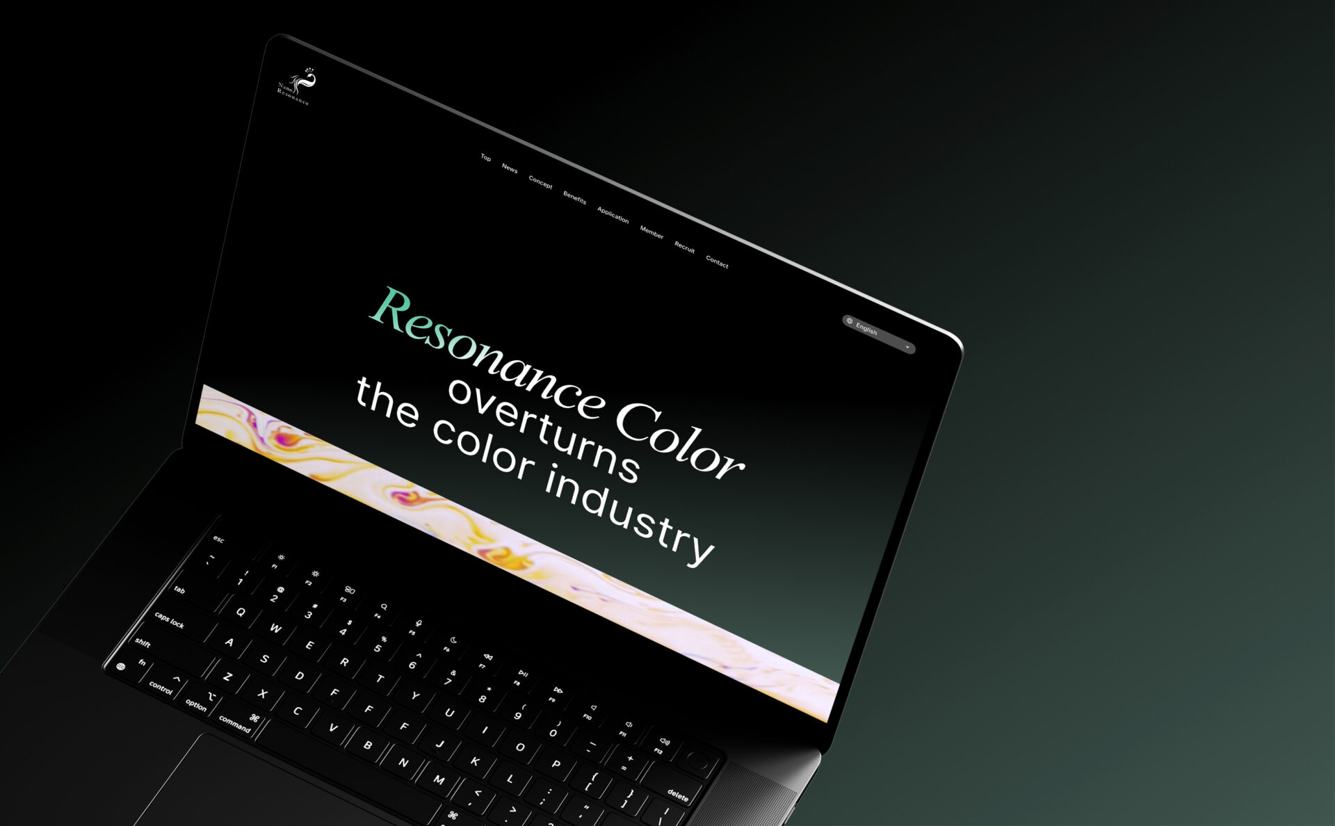 Nano Resonance ウェブサイトイメージ